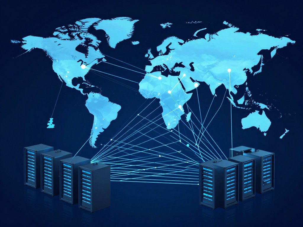 Server infrastructure supporting British IPTV services globally