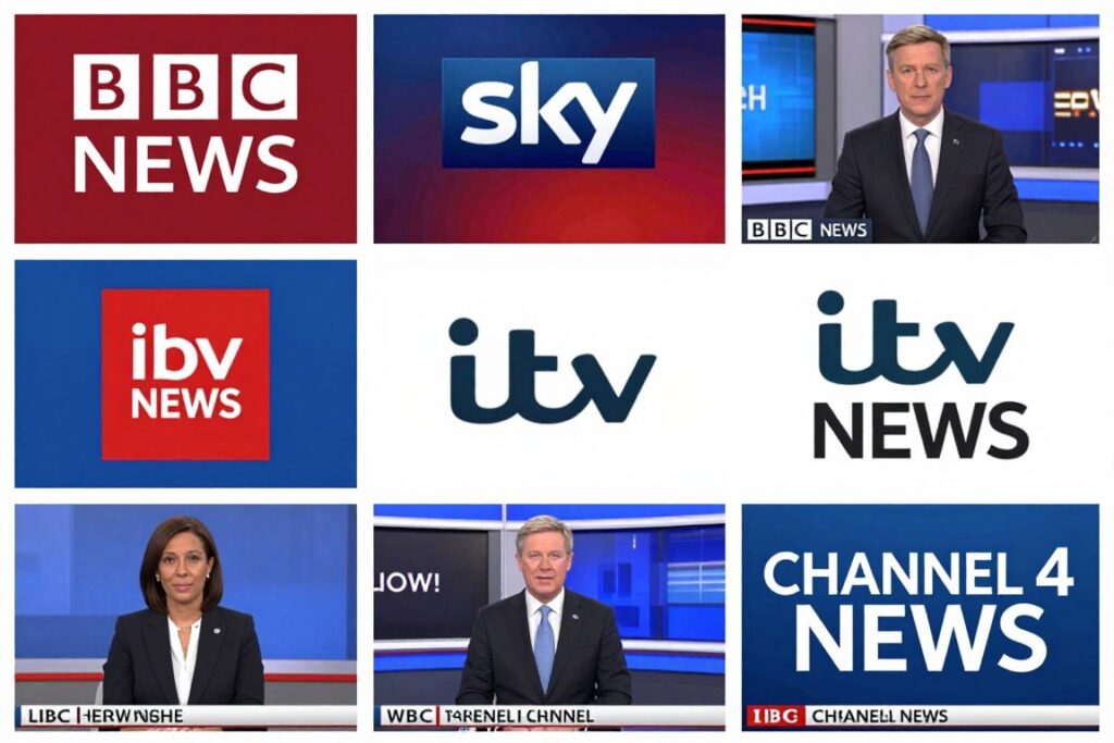 British news channels available through IPTV subscription