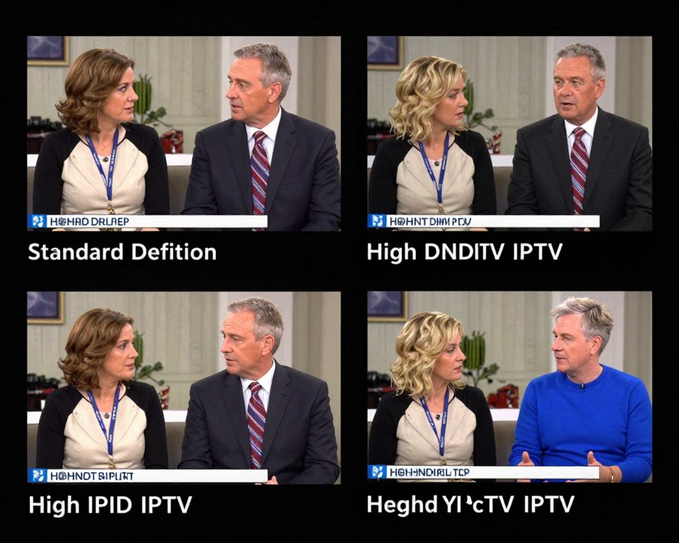 High definition streaming quality comparison