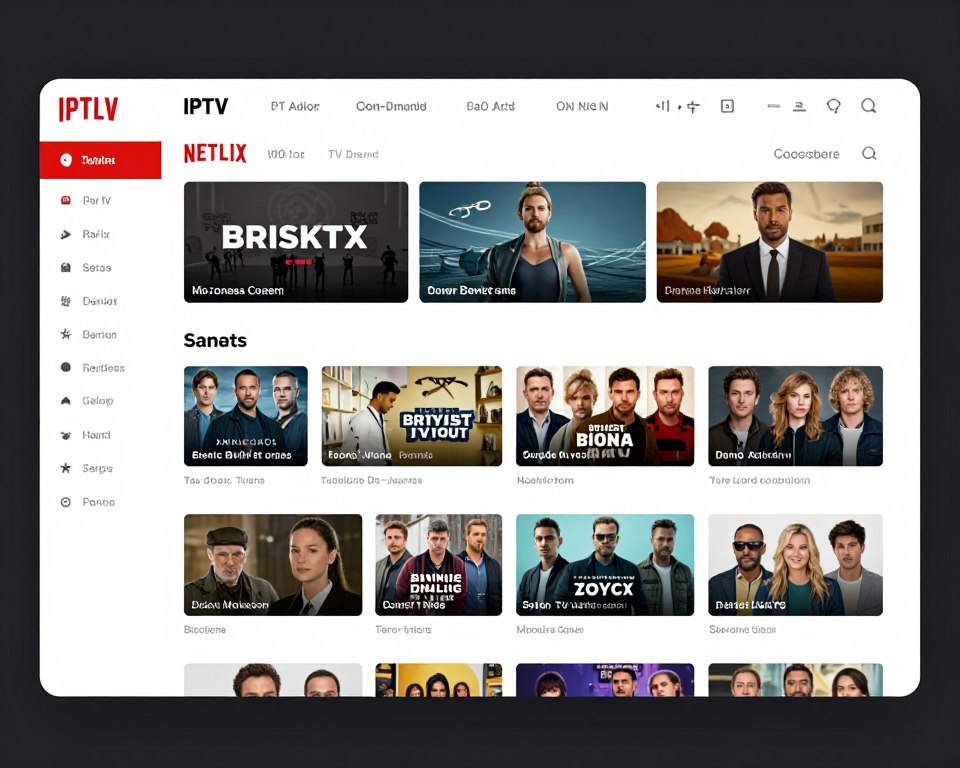 Video on demand library interface for British content