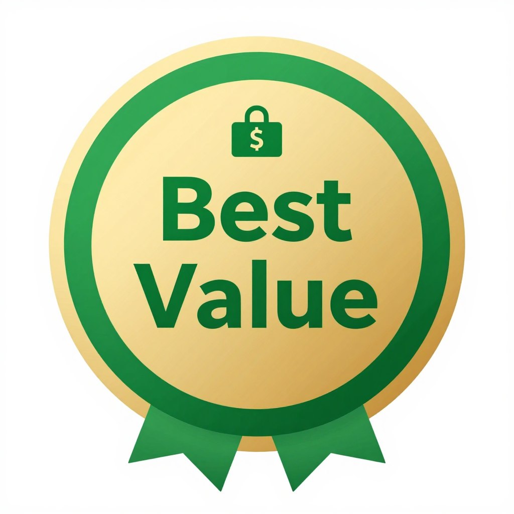 best value IPTV service badge for budget-conscious users
