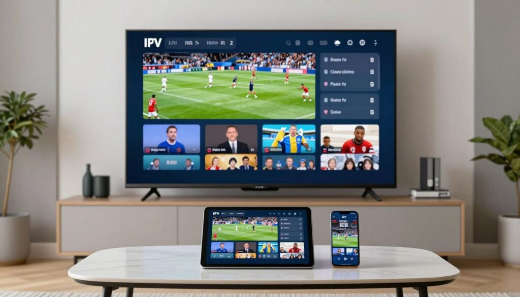 iptv streaming on smart tvs and multiple devices