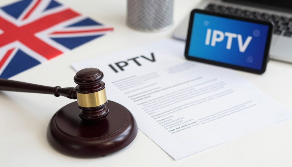 legal documents and regulations related to IPTV services in the UK