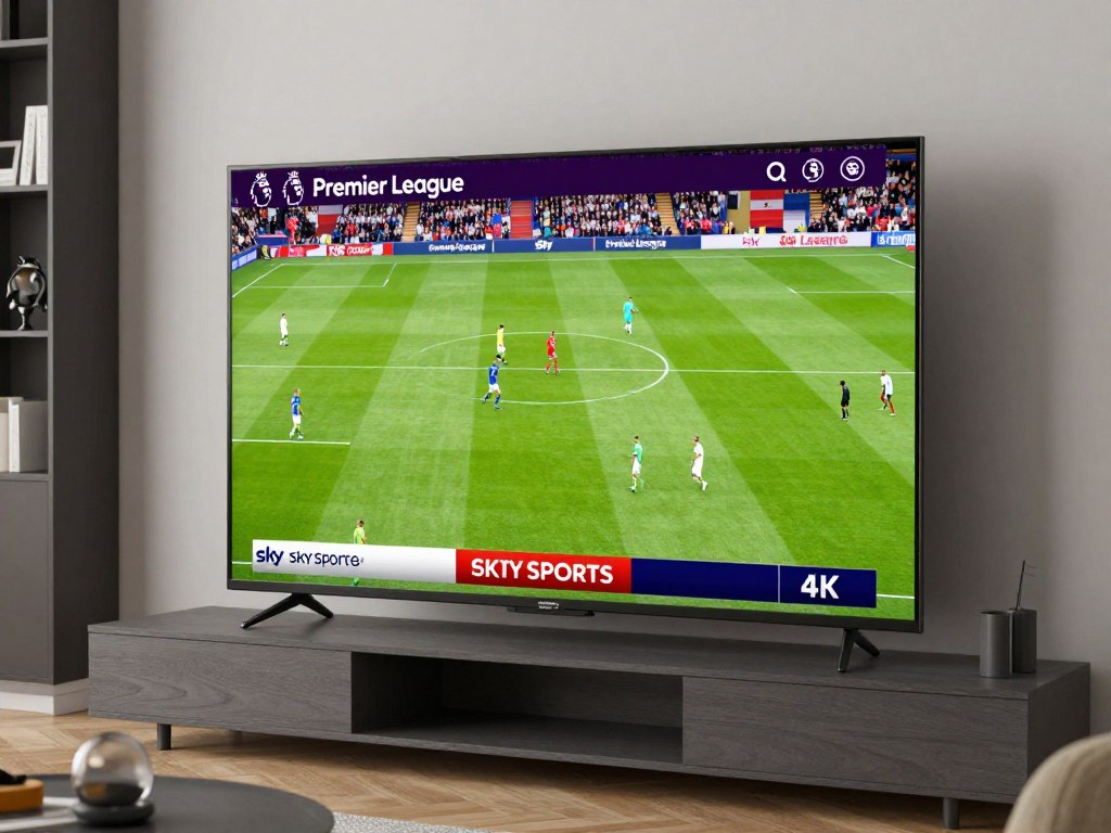 sports streaming on Premier UK Streams showing live football match