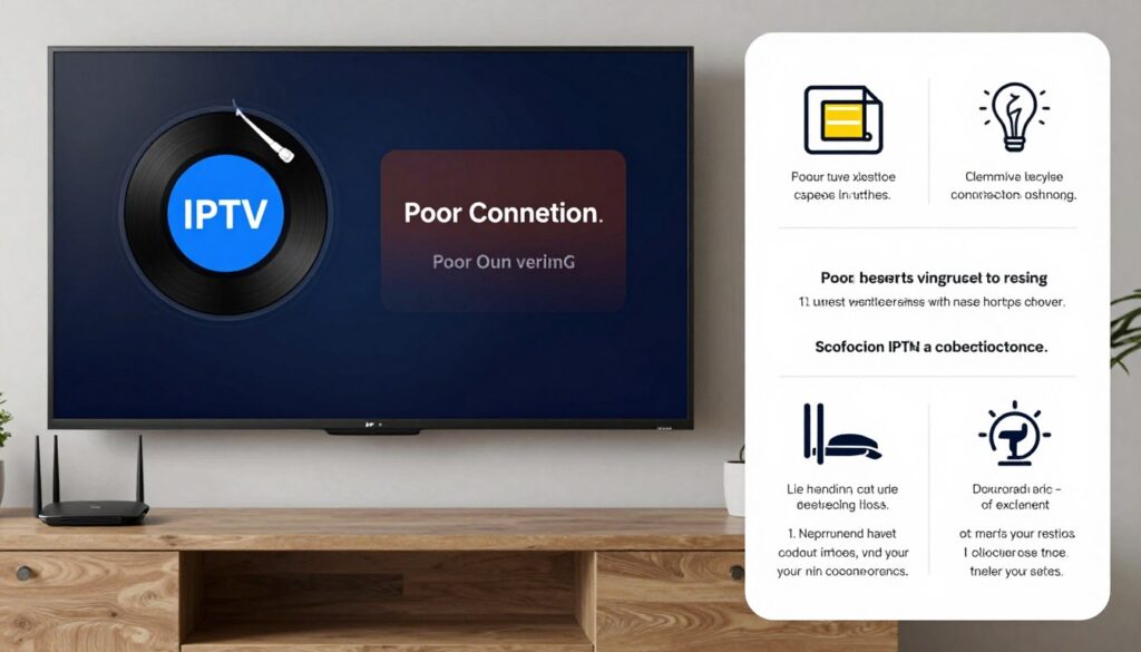 troubleshooting IPTV buffering and connection issues